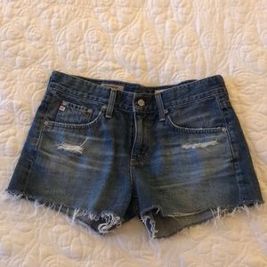 AG The Pixie Cut Off Jeans Shorts
